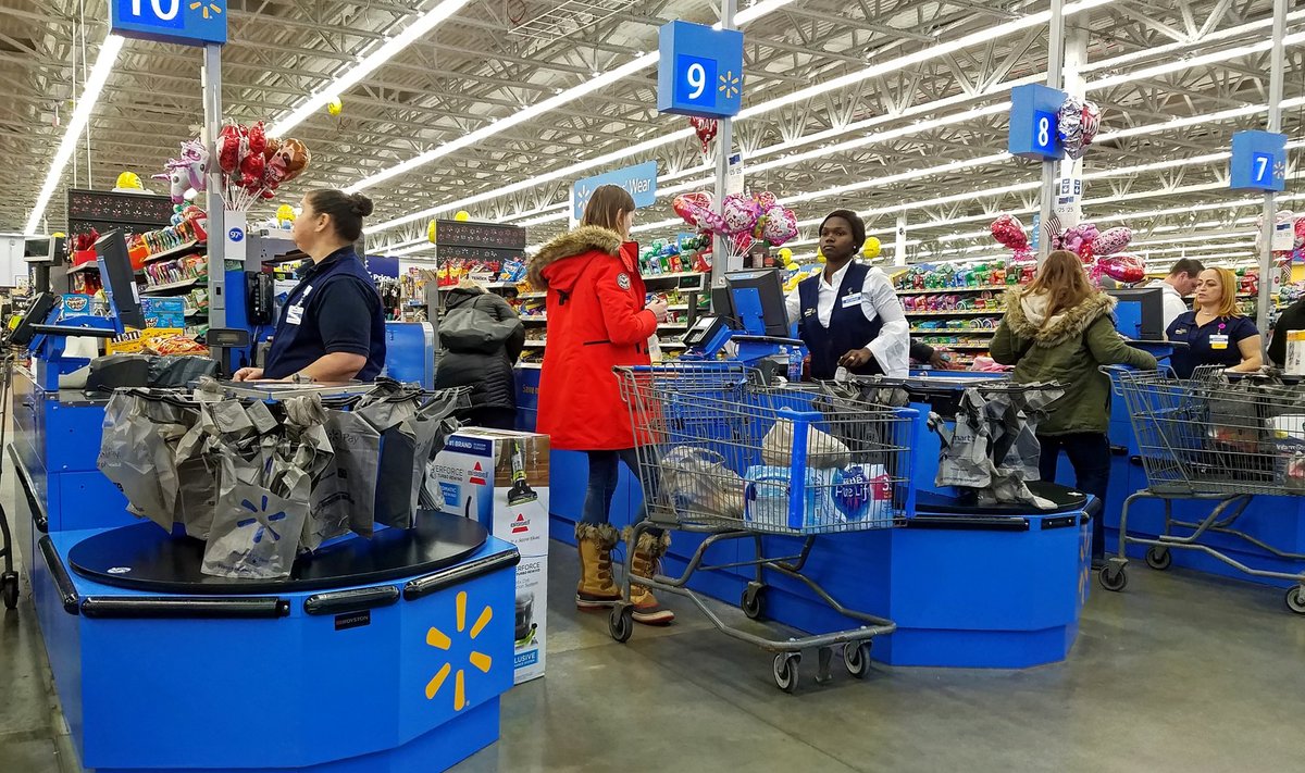 Walmart on maailma suurim jaekett.