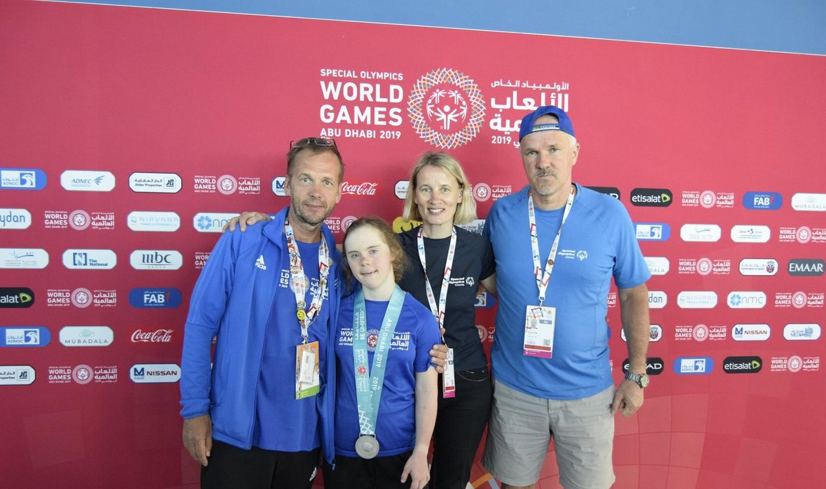 Ujumise medalivõit maailmamängudelt Abu Dhabis