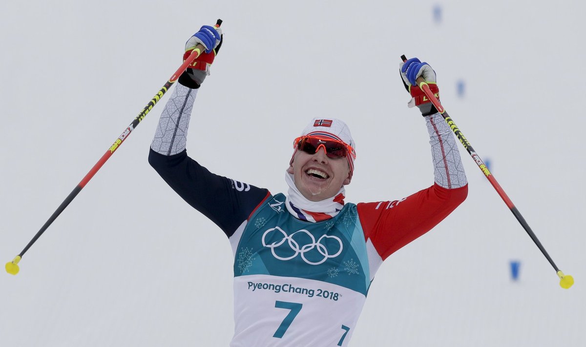 Simen Hegstad Krüger võitis neli aastat tagasi Pyeongchangis kaks kuldmedalit.