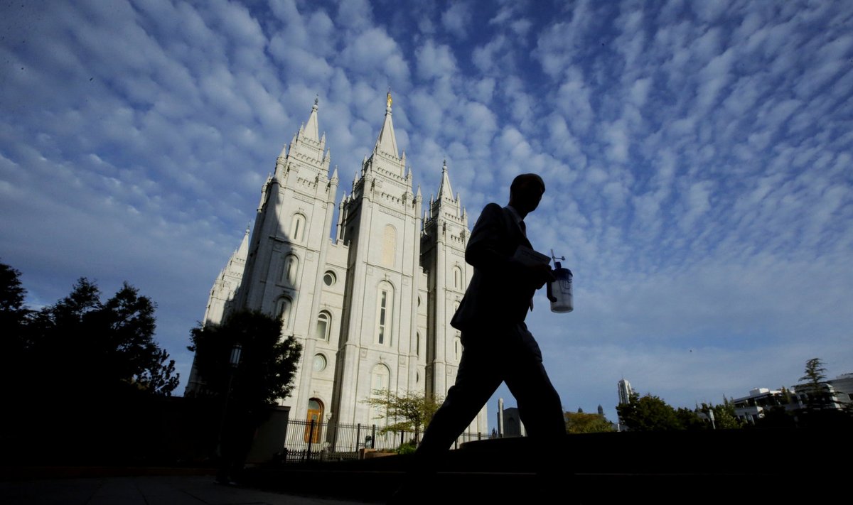 Mormooni pühakoda Salt Lake Citys Utah osariigis.