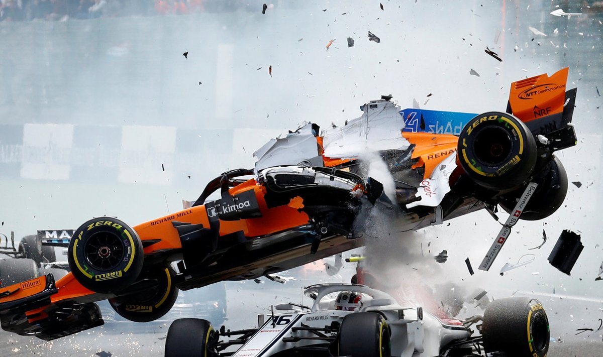Fernando Alonso masin kukub Charles Leclerci vormelile 