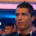 VIDEO: Ronaldo nägu vajus Messi parimaks kuulutamise järel päris viltuseks!