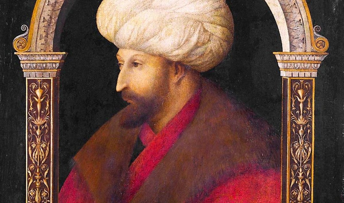Mehmet II “Vallutaja”: 21aastaselt Konstantinoopoli vallutanud sultani portree, mille 1480. aastal valmistas veneetslane Gentile Bellini, ehib Haljand Udami raamatu esikaant, andes tunnistust Osmani riigi vägevusest ja meenutades moodsa Türgi juuri.