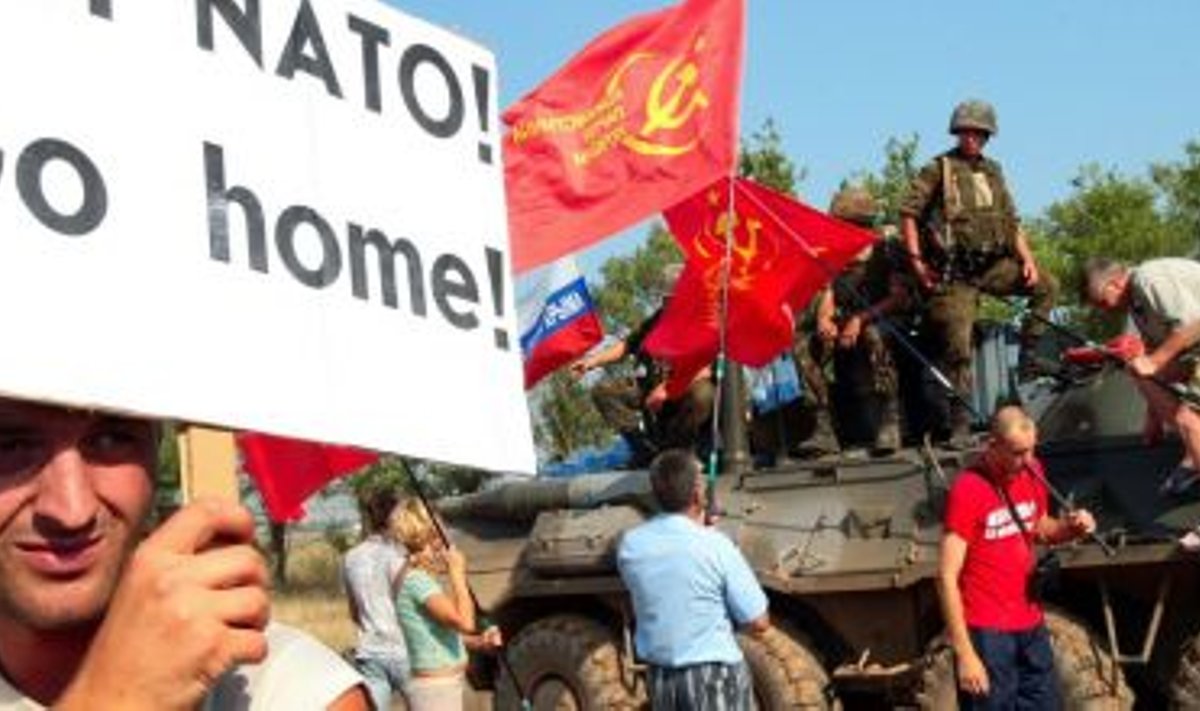 NATO-vastane meeleavaldus Krimmis