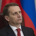 Путин назвал назначение Нарышкина в СВР ”возвращением домой”