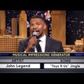 Hirmnaljakas! Jamie Foxx parodeerib suurepäraselt lembelaulik John Legendit
