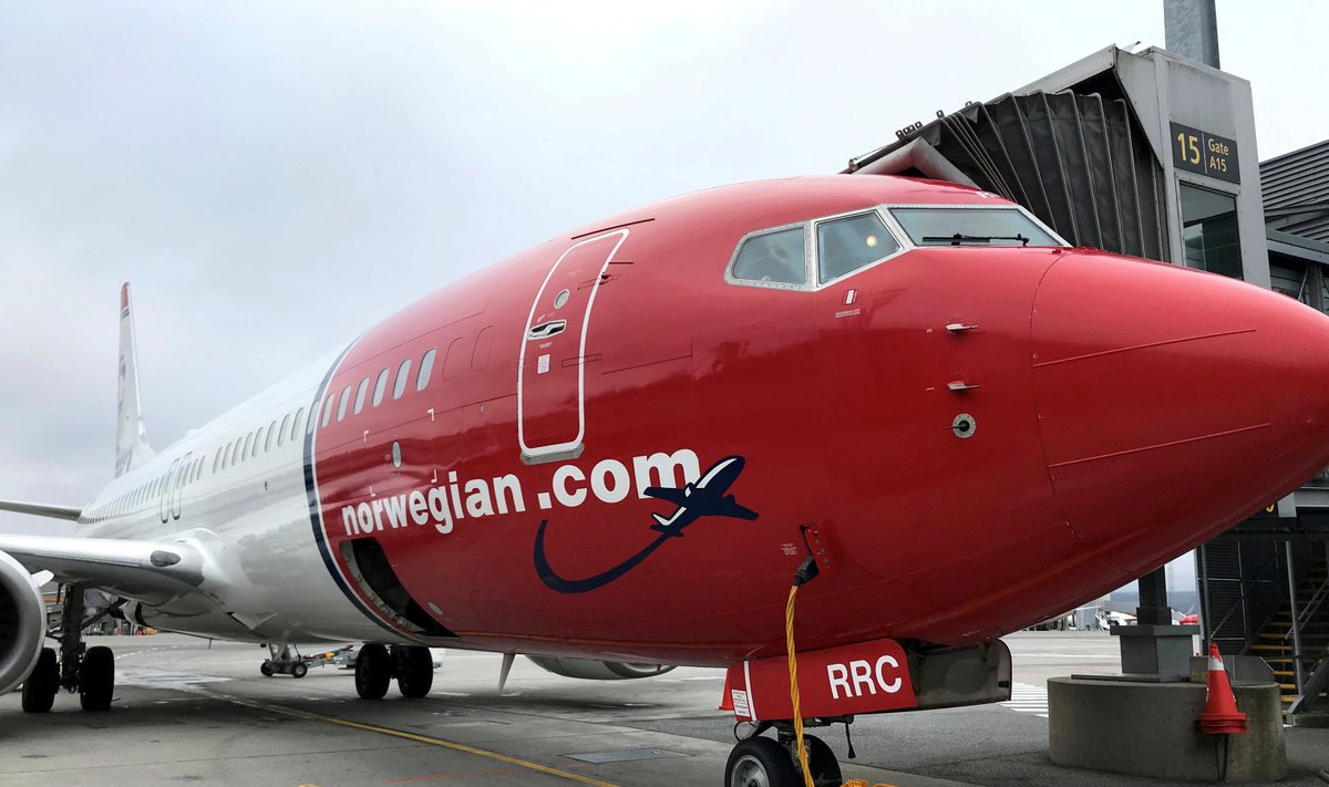 Norwegian Airi lennuk