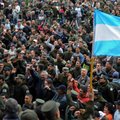 Argentinas avaldasid palgakärbete vastu meelt tuhanded sandarmid