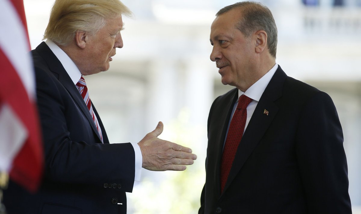 Donald Trumpi ja Recep Tayyip Erdoğani kohtumine 2017. aastal Valges Majas