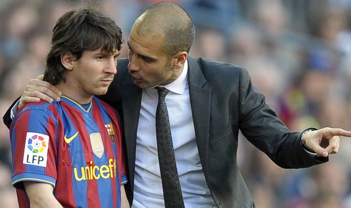 Kas Lionel Messi ja Pep Guardiola võivad taas koostööd teha? Nüüd juba Manchester Citys.