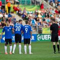 Jalgpalli U-21 koondis kaotas EM-valikmängu Gruusiale