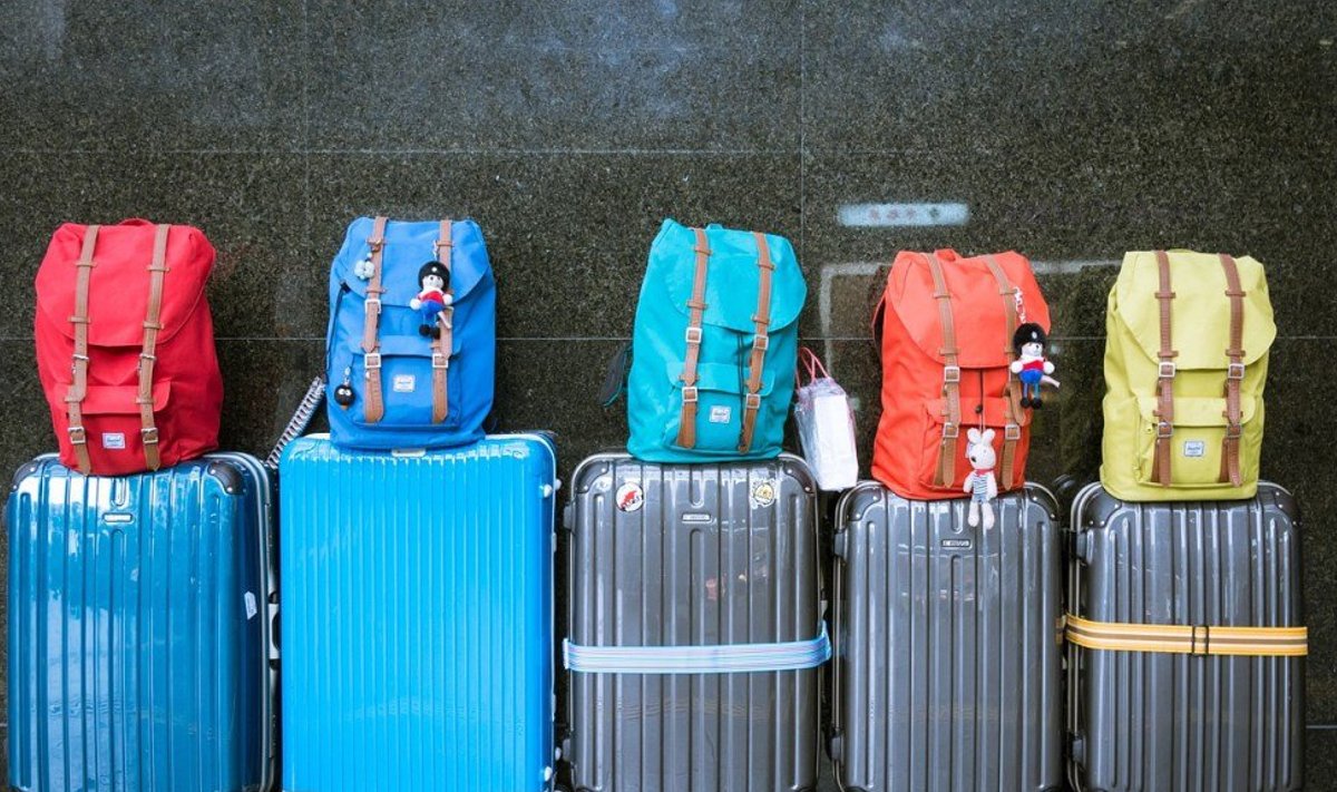 Üks pereliige=üks kohver+kotike kohapeal liikumiseks