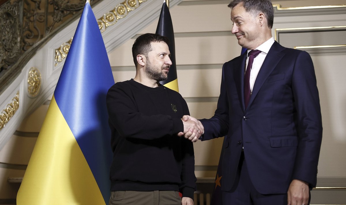 Ukraina president Volodõmõr Zelenskõi ja Belgia peaminister Alexander De Croo allkirjastasid täna kahepoolse julgeolekuleppe.
