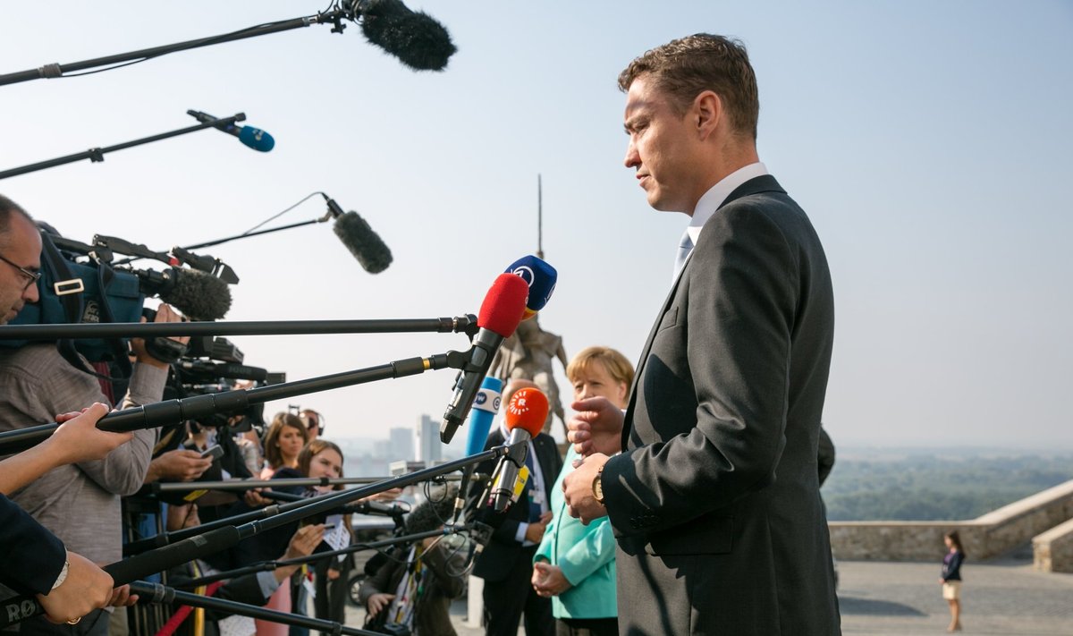 Pole välistatud, et Eesti peaminister Taavi Rõivas astub EL-i liidrite kohtumisel ajakirjanike ette ka Tallinnas.