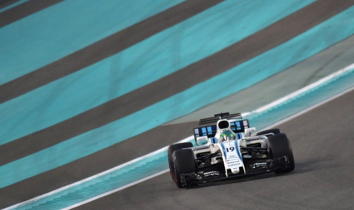 Felipe Massa Abu Dhabi GP-l Williamsi roolis