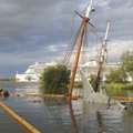 Hamburgi lähedal läks kokkupõrke järel põhja äsja renoveeritud vana purjelaev
