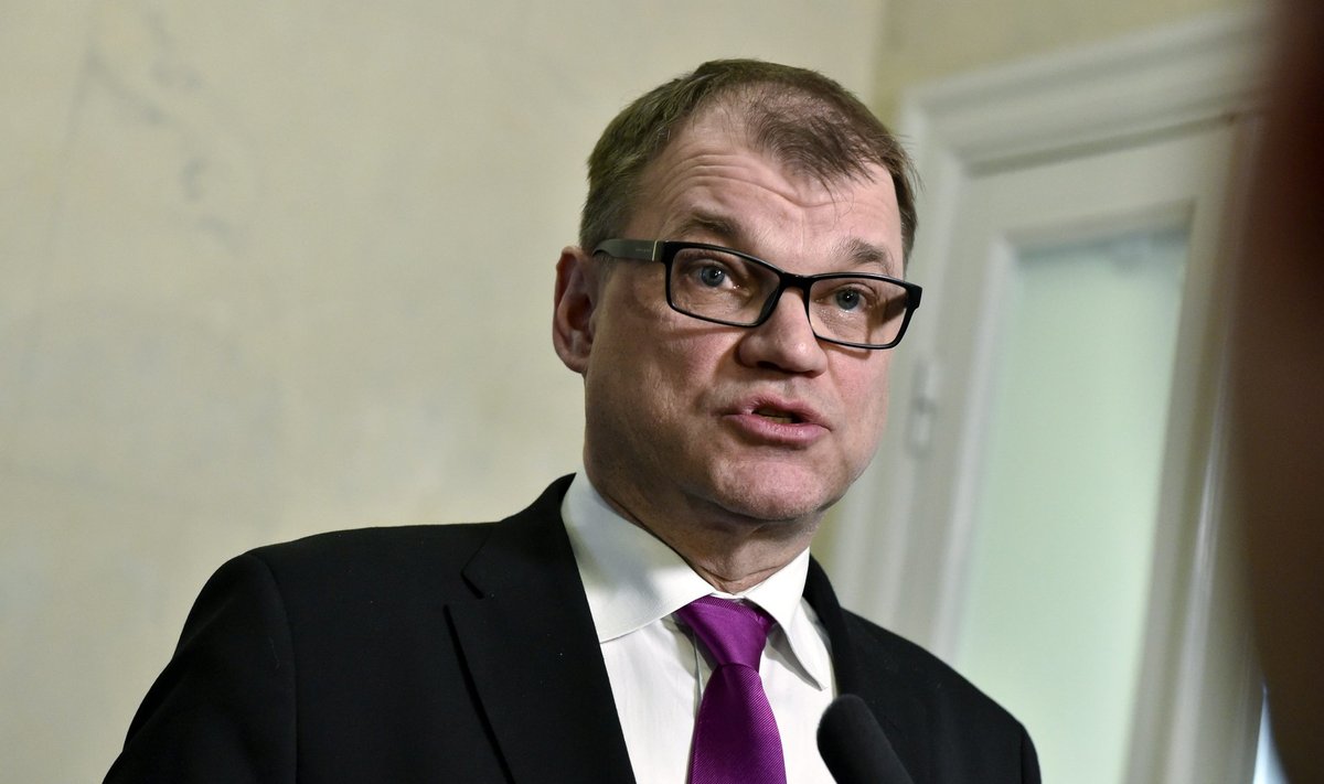 Soome peaminister Juha Sipilä hakkab koalitsioonipartnereid lepitama.