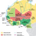 KAART | Olukord Lääne-Aafrikas. Kus on säilinud demokraatia, kus käib sõda ja kes lubavad Nigeri huntat toetada?