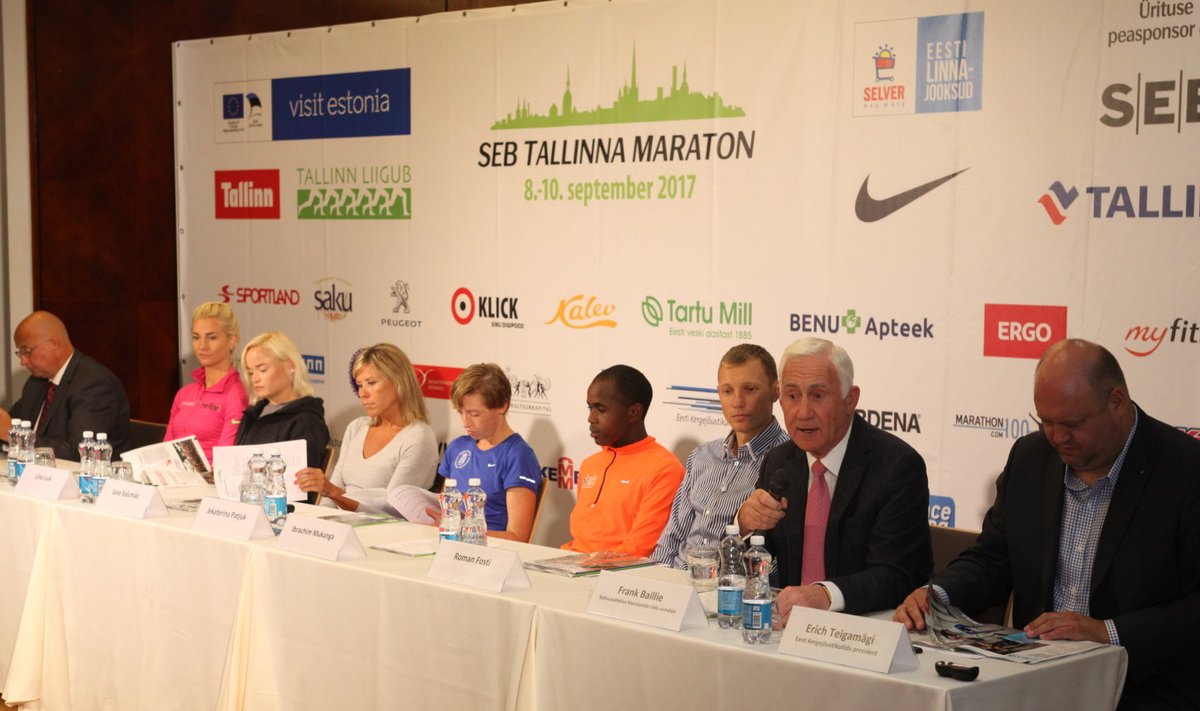 SEB Tallinna Maraton 2017 pressikonverents