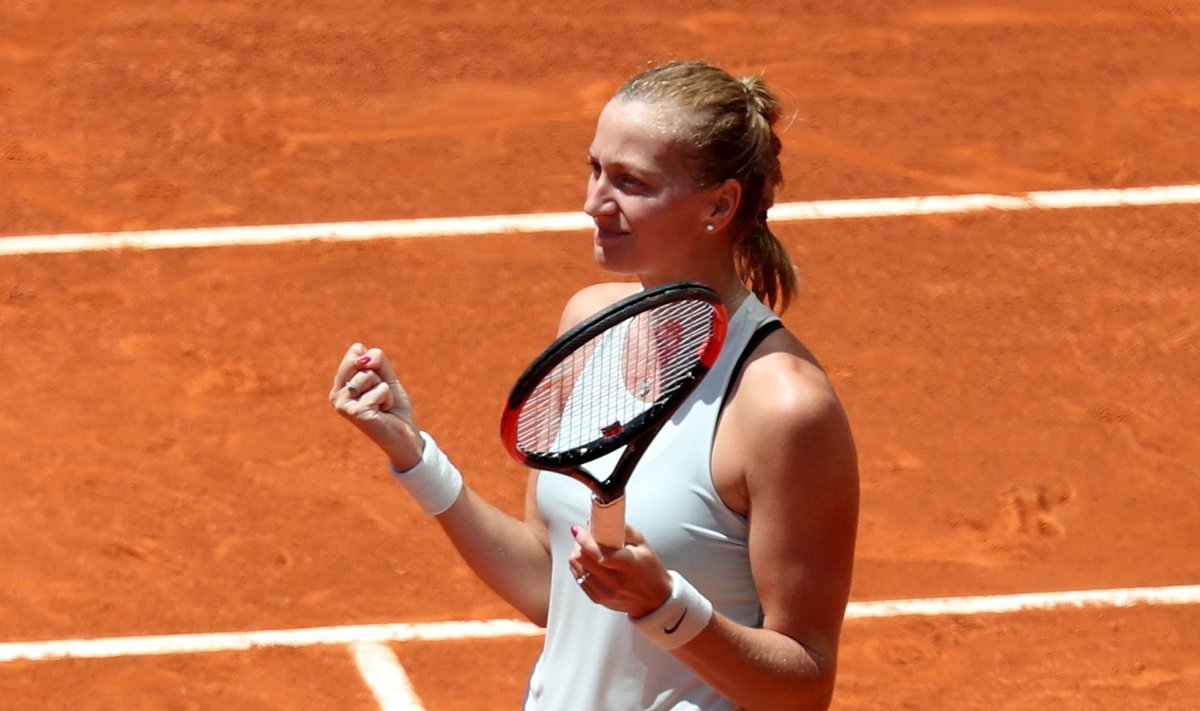 Petra Kvitova Madridi WTA turniiril