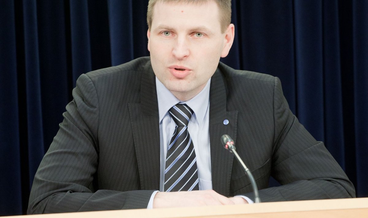 Justiitsminister Hanno Pevkur