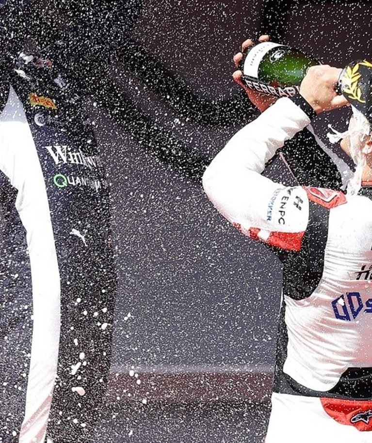 Paul Aronil on igal sõidunädalavahetusel põhjust šampanjat pritsida.