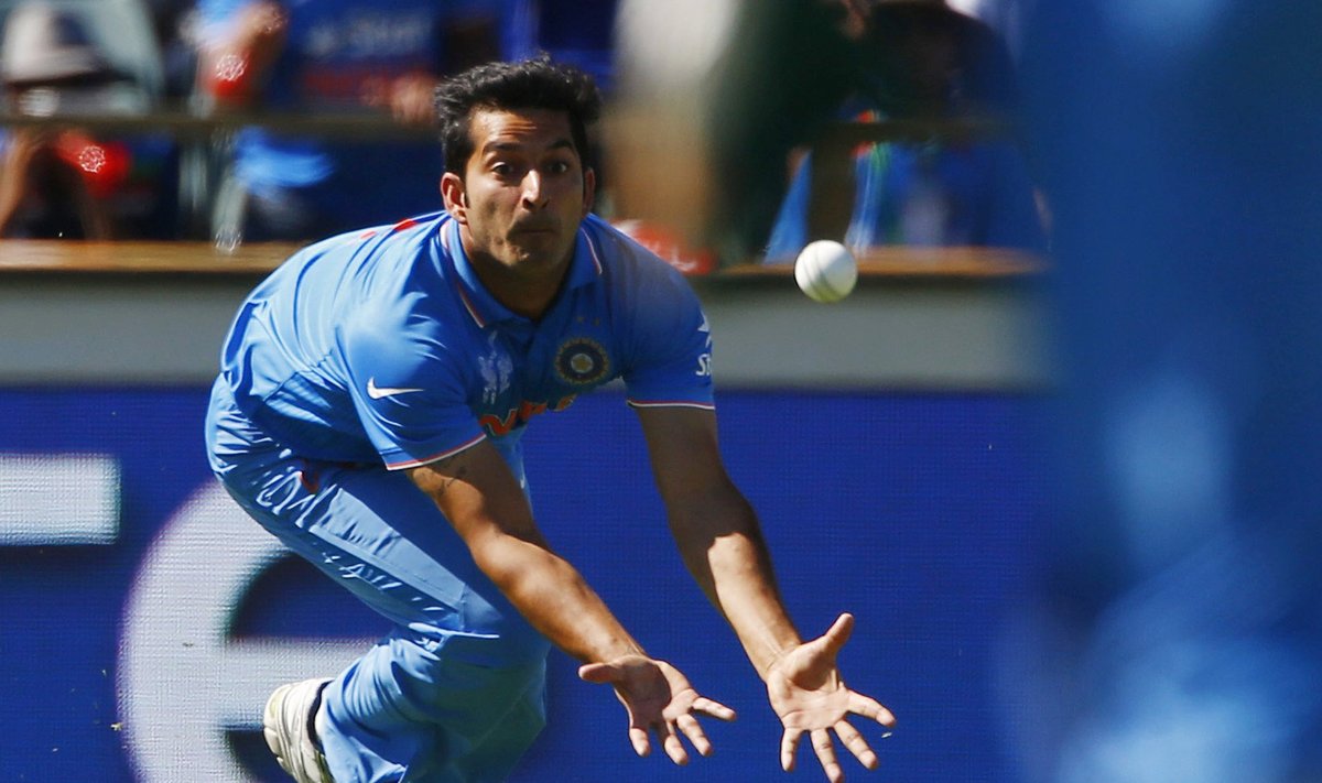 India kriketikoondise ja Mohit Sharma võidutee katkes 2015. aasta MM-il poolfinaalis, kui vannuti alla hilisemale tšempionile Austraaliale.