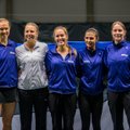 ФОТО: Эстонские теннисистки успешно выступили в Кубке Федерации