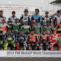 VIDEO: MotoGP MM-sarja esimesel etapil Dohas pakkusid põnevusetenduse Marquez ja Rossi