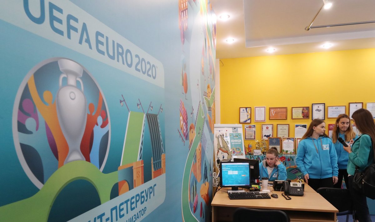 Euro 2020 Volunteer Center opens in St Petersburg