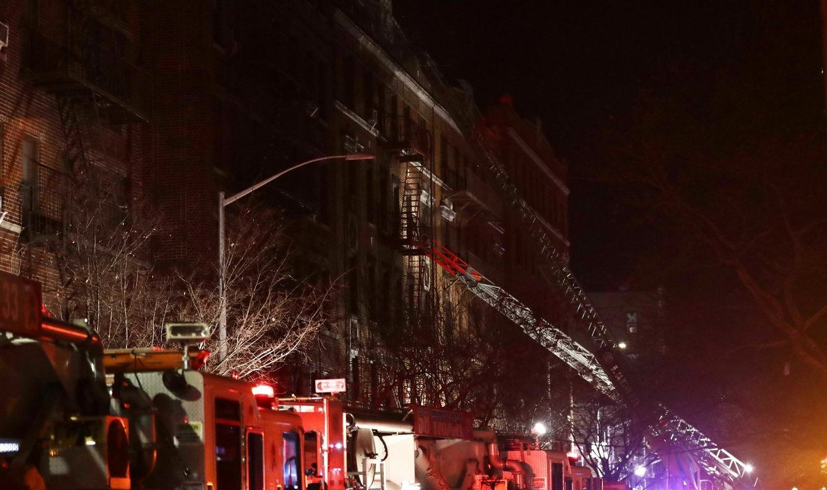 12 hukkunuga tulekahju New Yorgis Bronxis