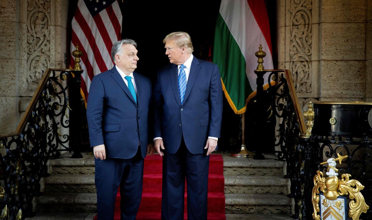 Ungari peaminister Viktor Orbán ja USA endine president Donald Trump