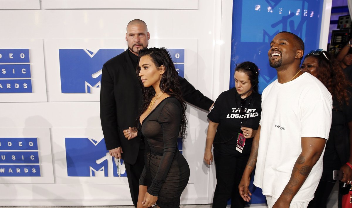 Kim Kardashian ja Kanye West 