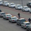 Taksojuhtide võitlus klientide pärast läheb vanalinnas üha teravamaks