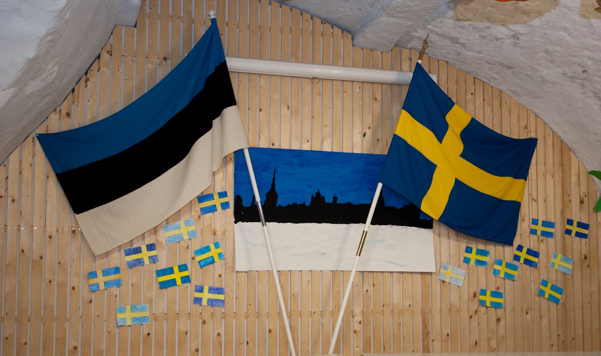 Eesti ja Rootsi lipp