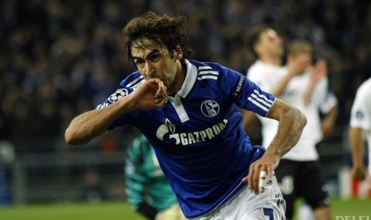 Raul Gonzales, Schalke, jalgpall