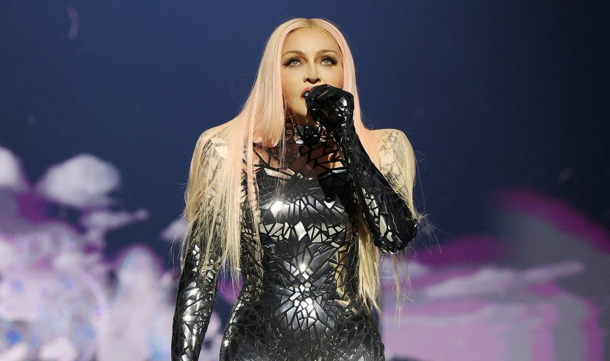 Madonna oma maailmaturnee avakontserdil Londonis 14. oktoobril.