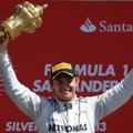 FOTOD/VIDEO: Dramaatilise Suurbritannia GP võitis Rosberg, Vettel katkestas