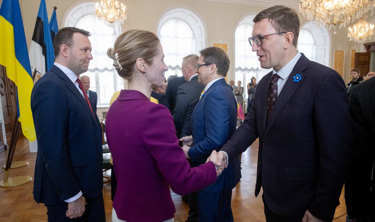 Kristen Michal (paremal) on see, kes peab meie kliima- ja energiavankrit peamiselt vedama hakkama.