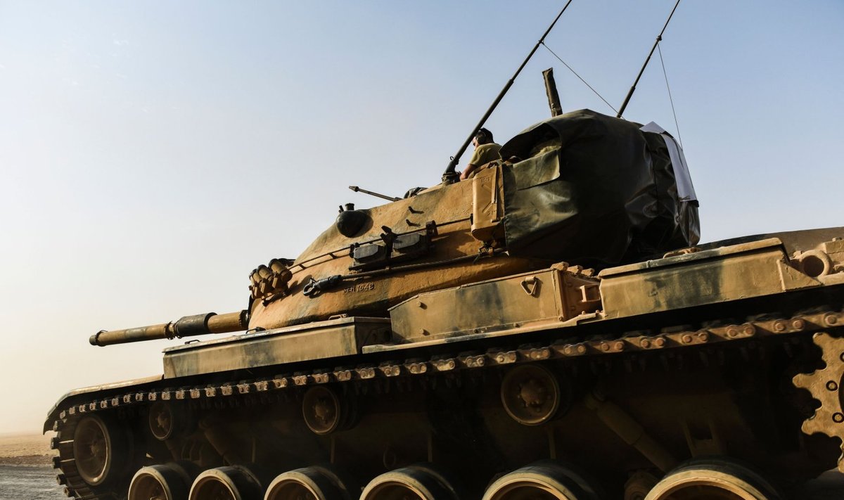 Türgi tank teel Süüriasse