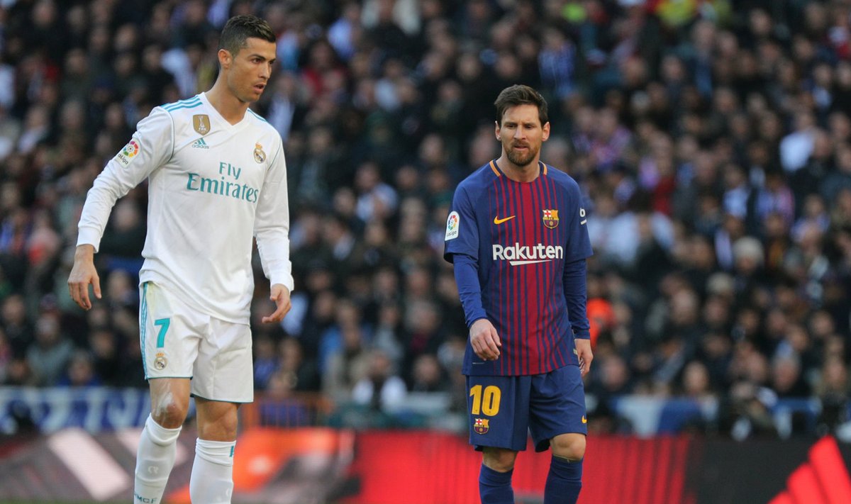 Cristiano Ronaldo ja Lionel Messi