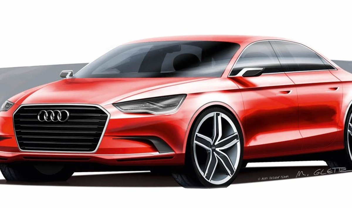 Sedaanina on A3 uue ürg-Audi tiitli pretendent