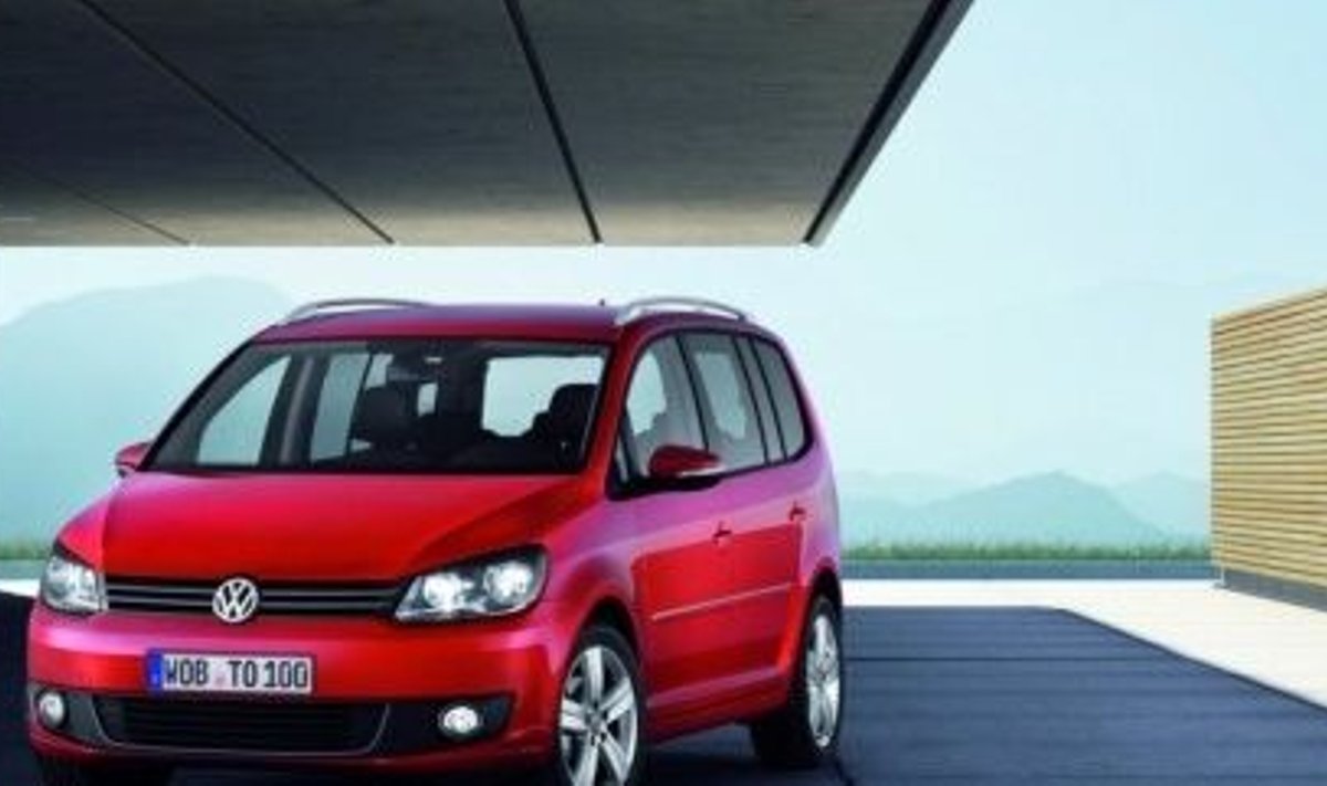 Volkswagen Touran piilub nüüd kurjema pilguga