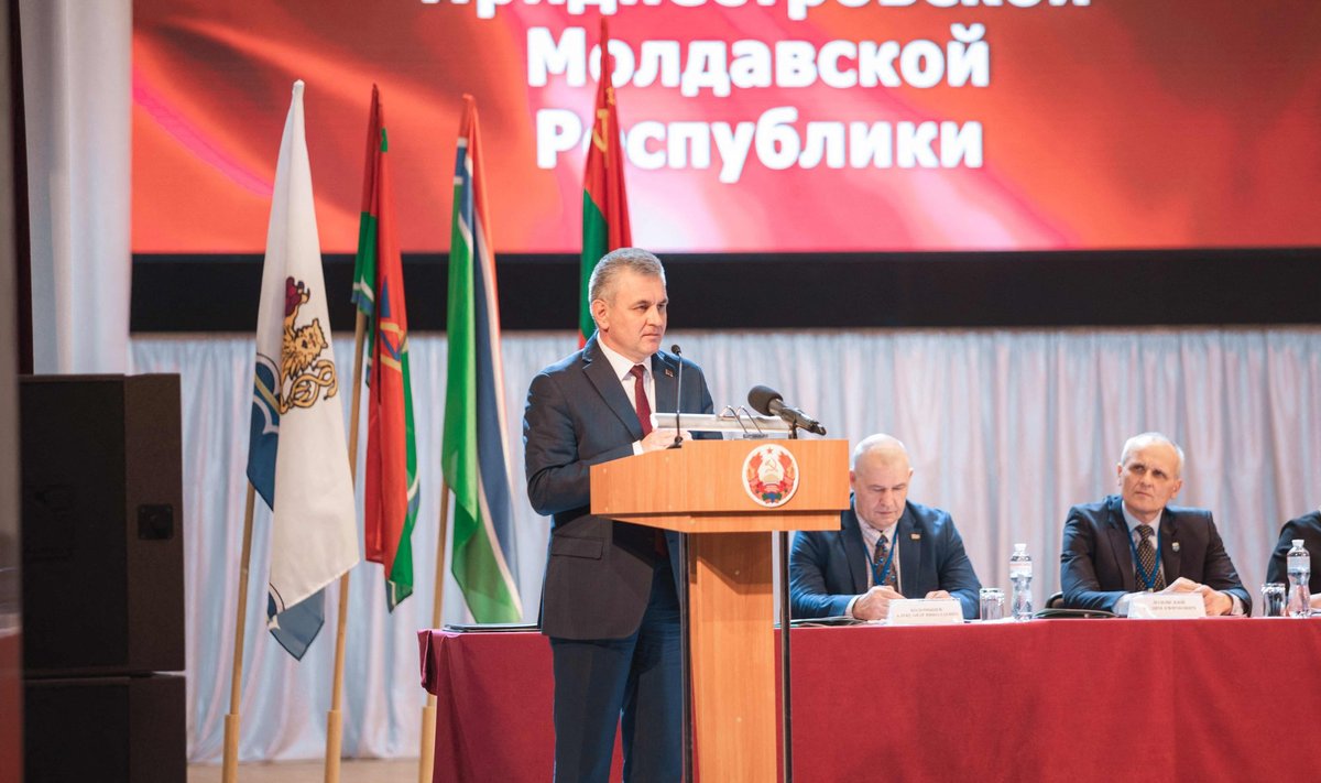 TULGE APPI! Transnistria separatistliku piirkonna juht Vadim Krasnoselski kutsus Putinit üles aitama kaitsta piirkonda Moldova „surve“ eest.