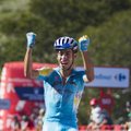 Astana sai Vueltal etapivõidu, suursoosik Quintana katkestas