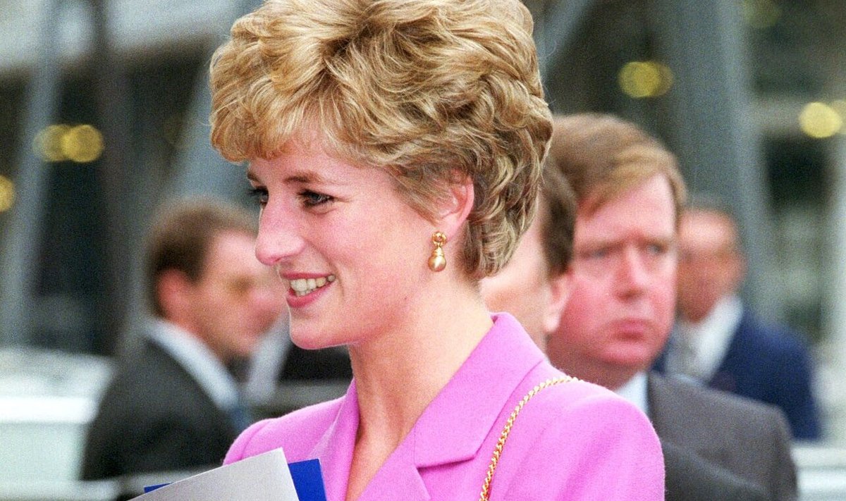 Legendaarne stiiliikoon printsess Diana teadis roosa värvi võlusid.