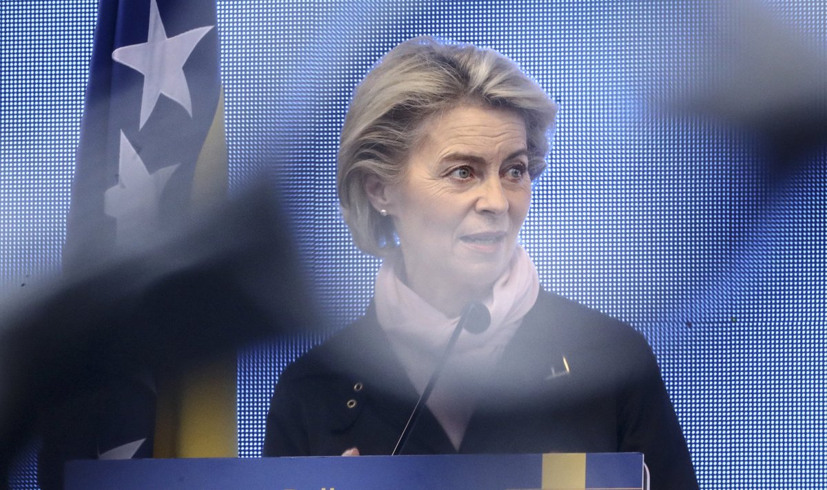 Euroopa Komisjoni president Ursula von der Leyen.