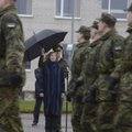 ФОТО: Президент Кальюлайд посетила Вируский пехотный батальон, Нарвскую горуправу и колледж
