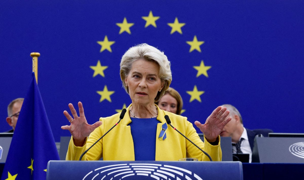 Euroopa Komisjoni president Ursula von der Leyen 