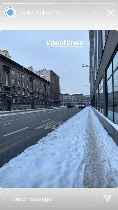 Tallinna linnaruumi muredele keskenduv @mitte_tallinn postitas lahtilükkamata teedest mitu pilti. 